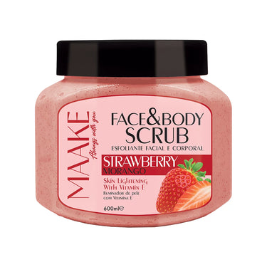 Strawberry Skin Glowing Face & Body Scrub 600mL