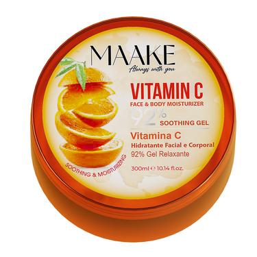 Vitamin C Face & Body Moisturizer Gel 300mL