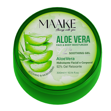 Aloe Vera Face & Body Moisturizer Gel 300mL